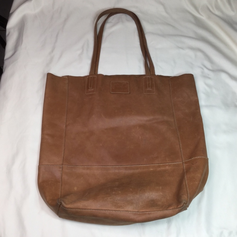 Sseko Leather Tote Bag